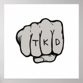 Poster TKD Taekwondo (Devant)