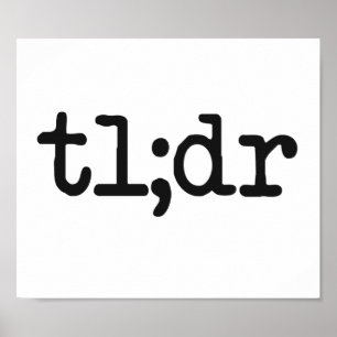 Poster tl ; le Dr. trop longtemps n'a pas lu