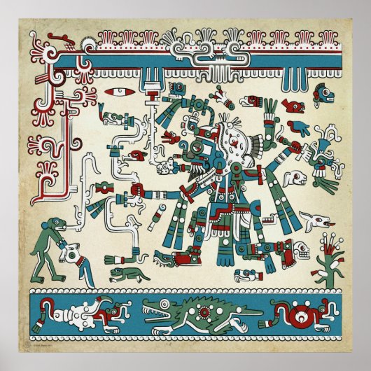 Poster Tlaloc (Devant)