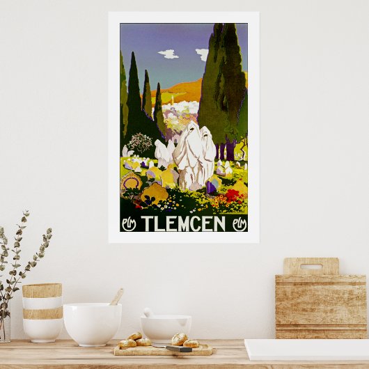 Poster Tlemcen Algérie (Cuisine)