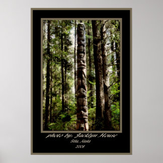 Poster Tlingit Totem