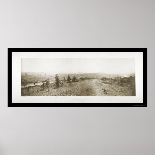 Poster TN Photo 1864 de Knoxville (Devant)