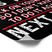 Poster To Everyone I Offended This Year Work On Yourself  (Coin)