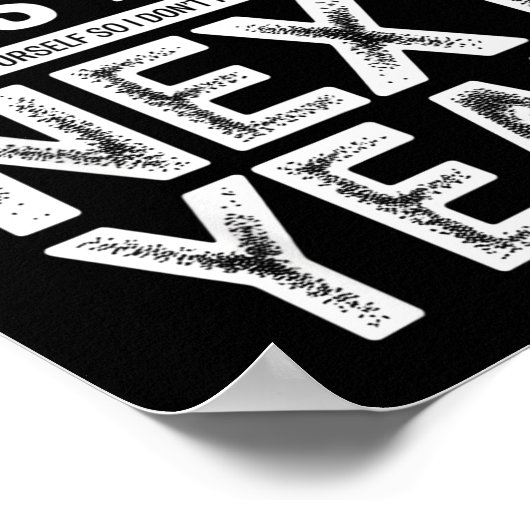 Poster To Everyone I Offended This Year Work On Yourself  (Coin)