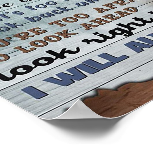 Poster To My Daughter, poison For Kid, lettre To Daughter (Coin)