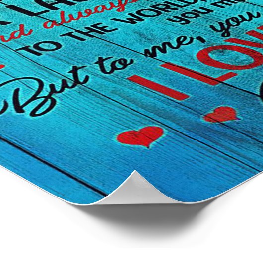 Poster To My Husband Design | Love Quotes To Husband (Coin)