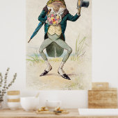 Poster Toad Drawing (Cuisine)