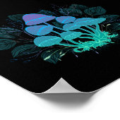 Poster Toadstools in Bushes (Coin)