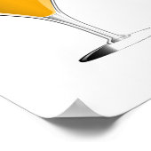 Poster Toast Champagne (Coin)