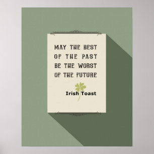 Poster Toast irlandais