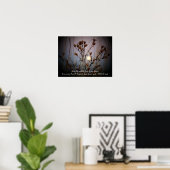 Poster Toast irlandais avec Pleine lune à travers Sage (Bureau à domicile)