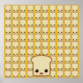 Poster toasts king toast (Devant)