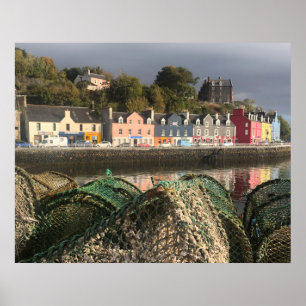 Poster Tobermory, île de Mull, Écosse paysagère