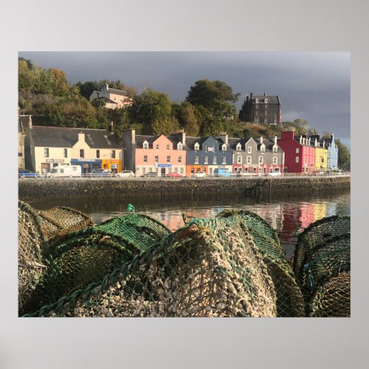 Poster Tobermory, île de Mull, Écosse paysagère (Devant)