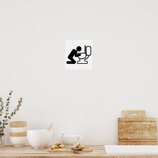 Poster Toc à alcool (Cuisine)