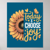 Poster Today I Choose Joy (Devant)