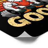 Poster Today I'm A Serious Goose Funny Gym Weightlifting (Coin)