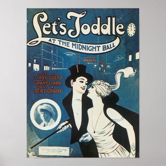 Poster Toddle au bal de minuit (Devant)