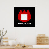Poster 📛 tofu en feu (Cuisine)