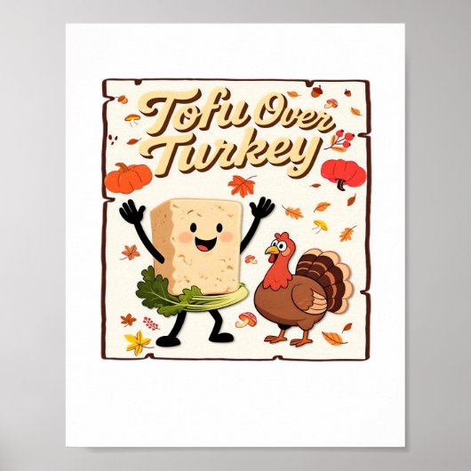 Poster Tofu Over Turkey Classic T-shirt (Devant)