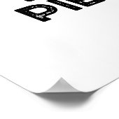 Poster Toi Bunna Pièce De Moi Drôle Bun Pun (Coin)