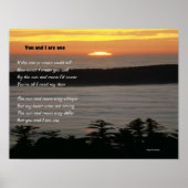 Poster Toi et moi sommes un (Devant)