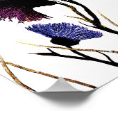 Poster Toile Abstraite (Coin)