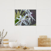 Poster Toile aux parfums floraux Imprimer (Cuisine)