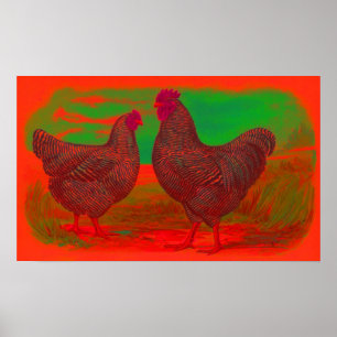 Poster Toile BloodFire