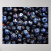 Poster Toile Blueberries (Devant)