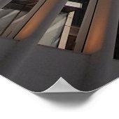 Poster toile d'araignée architecturale (Coin)