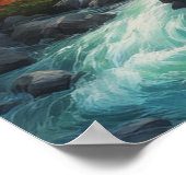 Poster Toile de beauté naturelle (Coin)