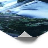Poster Toile de cascade Quinalt Imprimer (Coin)