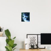 Poster Toile de cascade Quinalt Imprimer (Bureau à domicile)