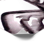 Poster Toile de Flamenco - Customisée (Coin)