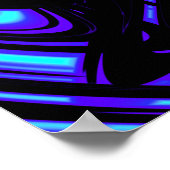 Poster Toile de fluorescence/Poster imprimé (Coin)