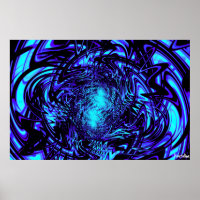 Toile de fluorescence/Poster imprimé
