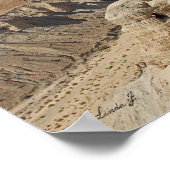 Poster Toile de la grotte de Qumran Israël (Coin)