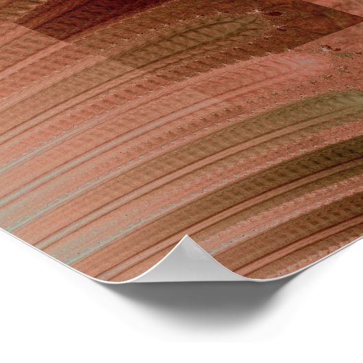 Poster Toile de surface composée fractale Imprimer (Coin)