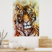 Poster Toile de tigre (Cuisine)