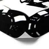 Poster Toile de vidage royale (Coin)