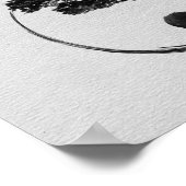 Poster Toile de Yin Yang (Coin)