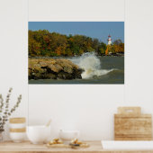 Poster Toile du phare de Marblehead (Cuisine)