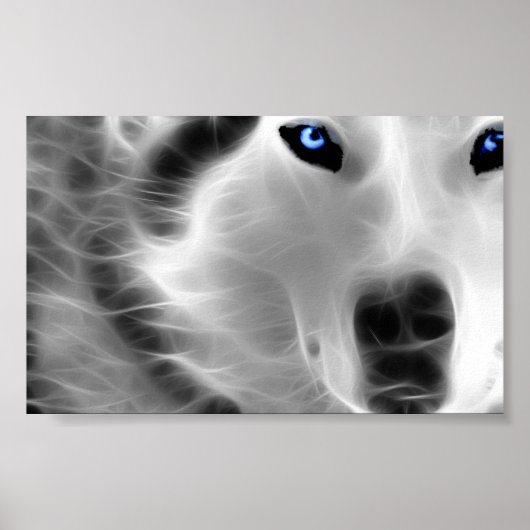 Poster Toile enveloppée Wolf Spirit 4' X 6' Canvas (Devant)