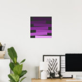 Poster toile_étapes_violet (Bureau à domicile)