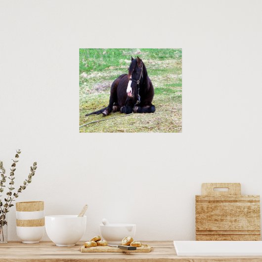 Poster Toile Jours Lazy (Cuisine)