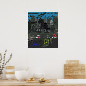 Poster Toile Londres Autre scène (Cuisine)