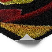 Poster Toile Mosaic II de flamme IV (Coin)