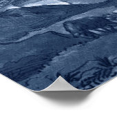 Poster Toile pastorale - Pont (Coin)