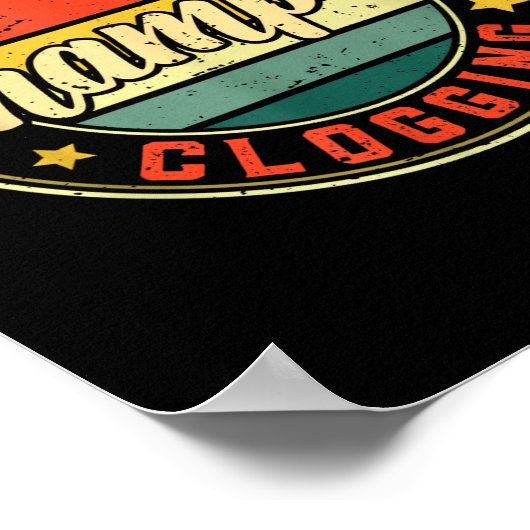 Poster Toilet Clogging Chamon  (Coin)